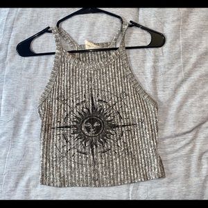 Size XS, LA Hearts Crop Top. *NEVER WORN*